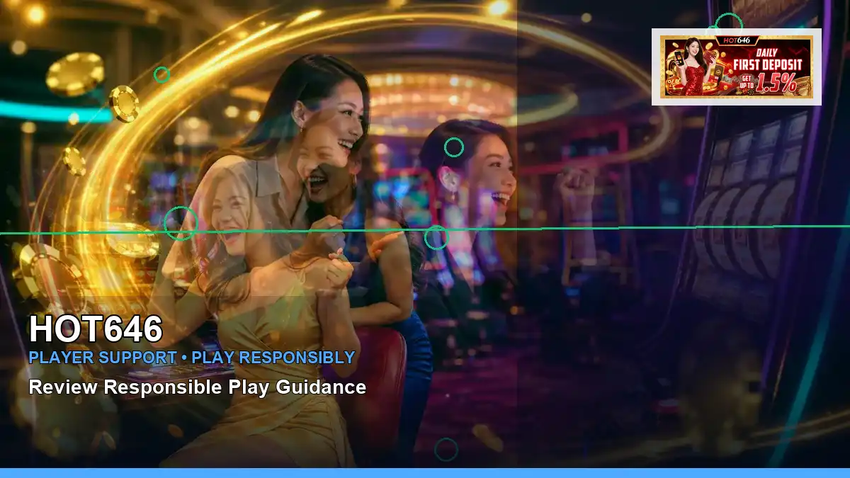 HOT646 high-energy first casino deposit and wallet options in a right-diagonal layout for Philippine players