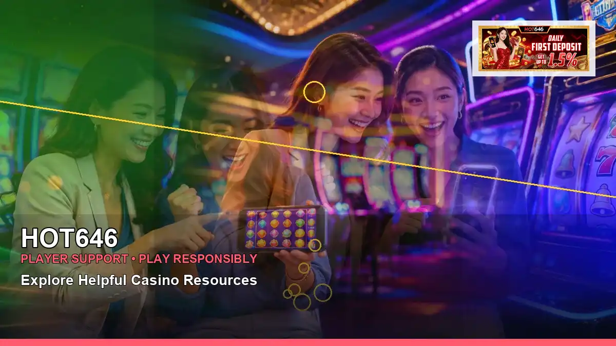 HOT646 panoramic reel lucky reels online slot games highlighting mobile-friendly casino play